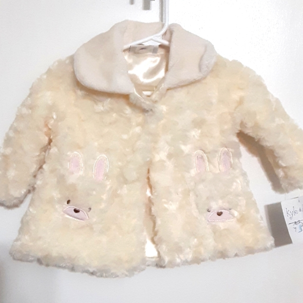 Kyle & Deena bunny jacket, 6-9 months NWT